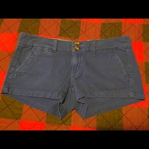 American Eagle Blue Shorts Size 0
